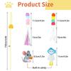 Cat Toys Swing Sticky Disc Elastic Hanging Door Teasing Cat Rope Long Rope Teasing Cat Cat Toy Cat Accessories Pet Kitten Toy