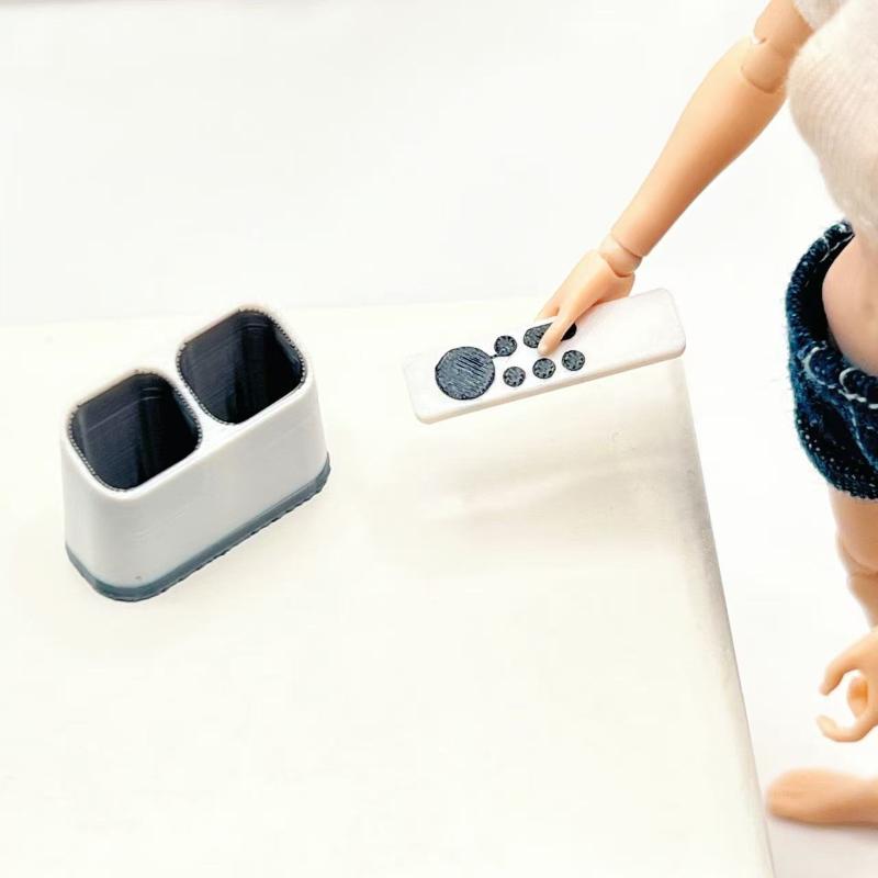 1 Set 1 12 Scale Miniature Surveillance Camera For Dollhouse Home Decor Realistic Accessory For Scene Display