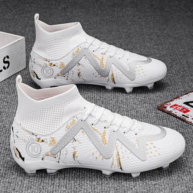 

Мужские футбольные бутсы Сверхлегкие футбольные бутсы большого размера. Кроссовки для мальчиков. Нескользящие футбольные бутсы AG/TF. Ботильоны унисекс. 46