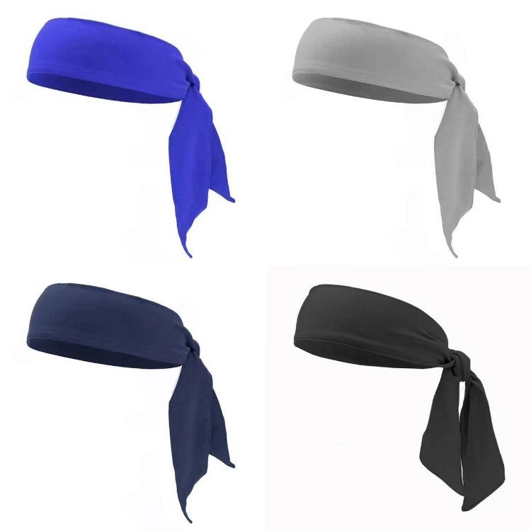 Elastic Sports Ribbon Pirate Sweatband for Tennis Unisex Men Women Teens Headband Gym Fitness Yoga Hair Bands Athletic Headwear