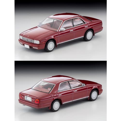 Tomytec Tomica Limited Vintage Neo 1/64 Scale LV-N289a Nissan Gloria V30E Brougham (Red) Finished Model