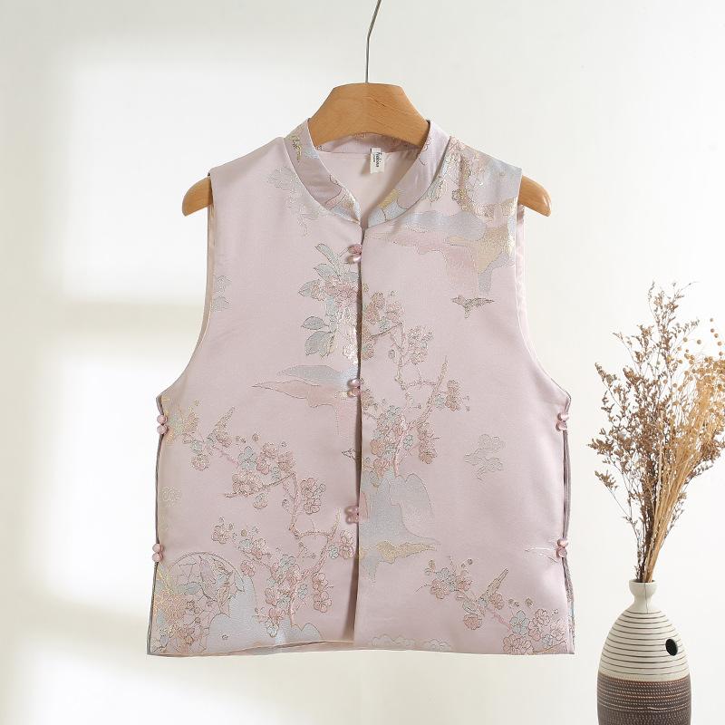 

Stacked vest women s early spring 2025 is popular this year, super good-looking button-up vest top XXXL [Recommended 138-75kg]