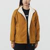 Vans Velvet Jackets Unisex Brown Stand Collar Thickened VN0A4UTM1M7