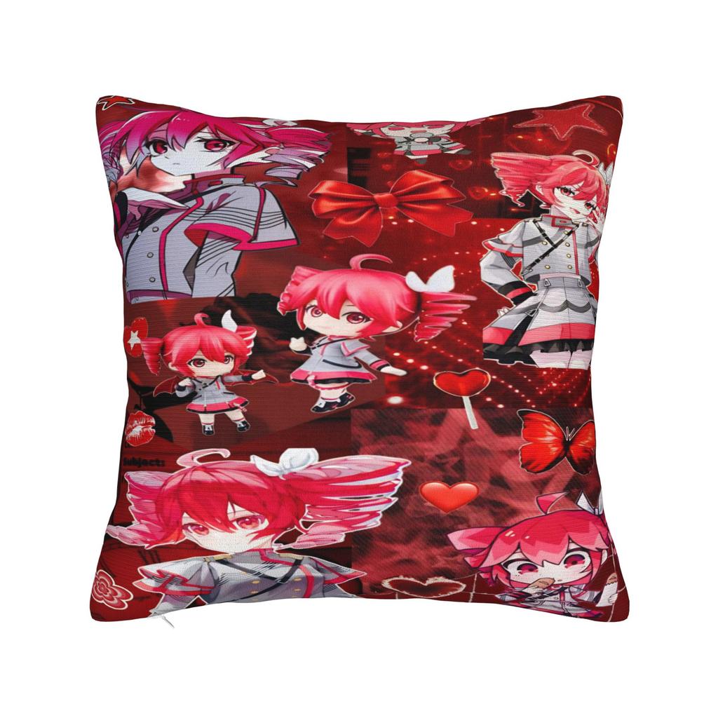 White Lily Cookie Cookie Run Kingdom Pillow Cases Cushion Cover Awesome Decorative Pillowcover for Car 4545cm