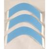Front Lace Pre-cut Blue Leotard - Formeprdcoups : Frontal Form A - Quantities : Pack of 24
