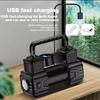 Car Tire Pump with Digital Pressure Gauge Heavy Duty Air Compressor High Precision Auto Inflatable Pump LED Emergency Flashlight