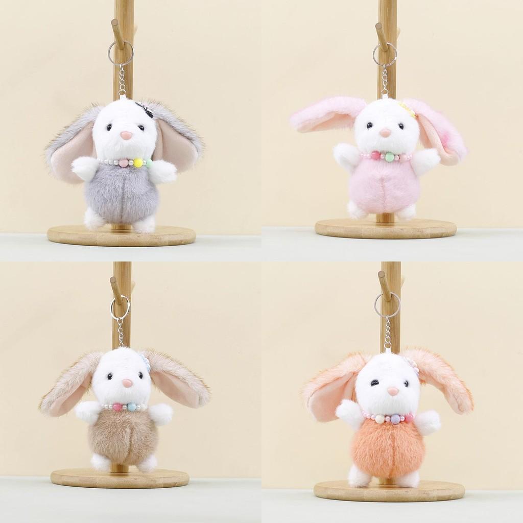 Rabbit Stuffed Pink Animal Soft Plush Toy For Kids And Adults Keychain Doll Doll
