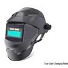 Auto-Darkening Welding Helmet: Lightweight, Head-Mounted Protective Mask for Argon Arc Welding with Worker Goggles.