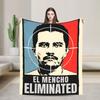 El Mencho Blankets Fleece Summer Air Conditioning Breathable Super Warm Throw Blanket for Bedding Travel Rug Piece
