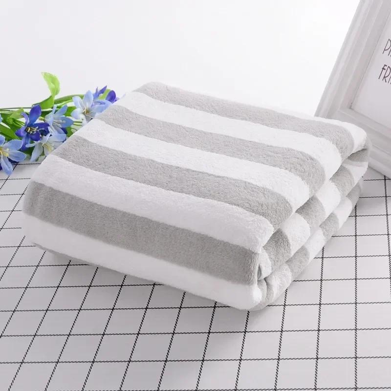 70x140cm Bath Towel Absorbent Quick Drying Spa Body Wrap Face Hair Shower Super Large Towels Large Beach Cloth Bathroom Tools