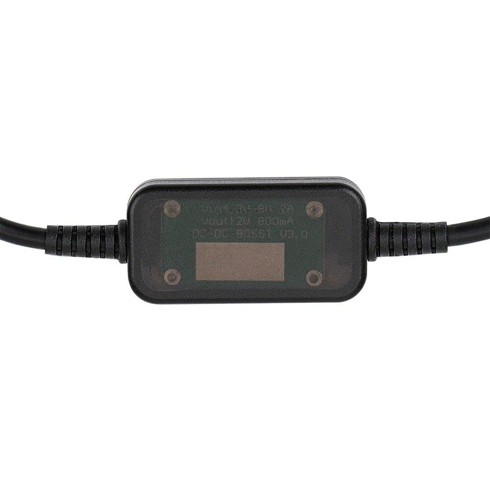 Auto Interior Accessories Plug Connector Adapter USB 5V To 12V Converter Adapter Wired Controller Charger Cable Socket