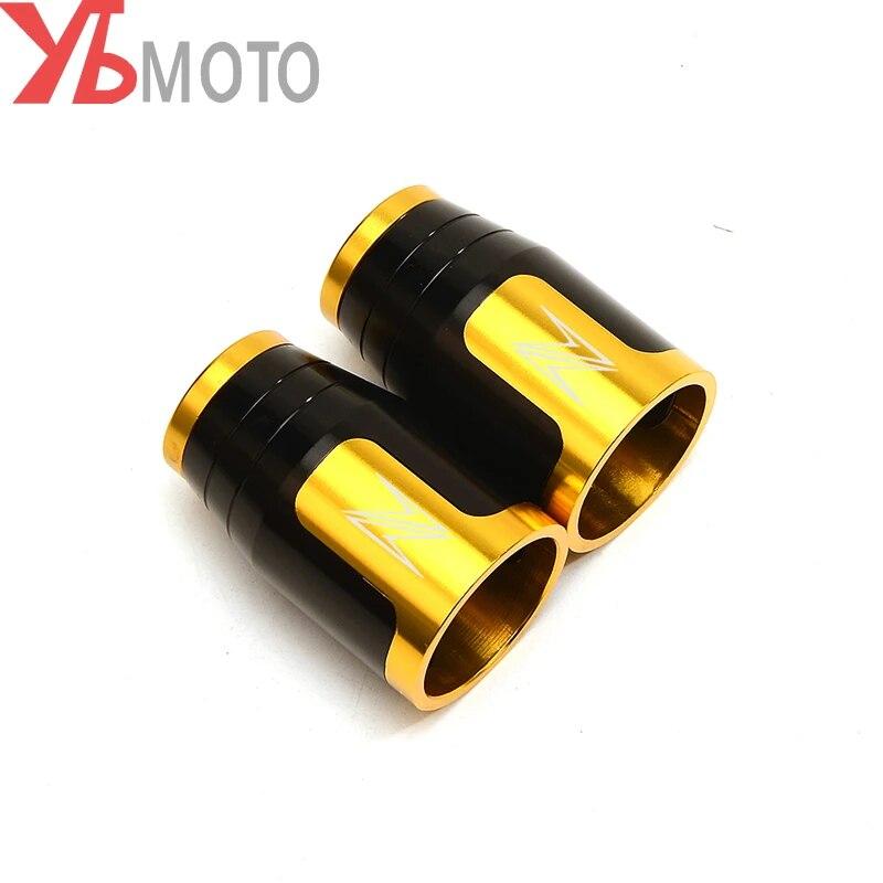 Motorcycle Aluminum Handlebar Handle Bar Ends Anti Vibration Plug for KAWASAKI Z900 Z900RS Z1000/SX Z400 Z750 Z800 Accessories