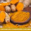 Pslalae Contiene una mezcla de cúrcuma orgánica y piperina para apoyar la salud de las articulaciones y es adecuada para adultos.