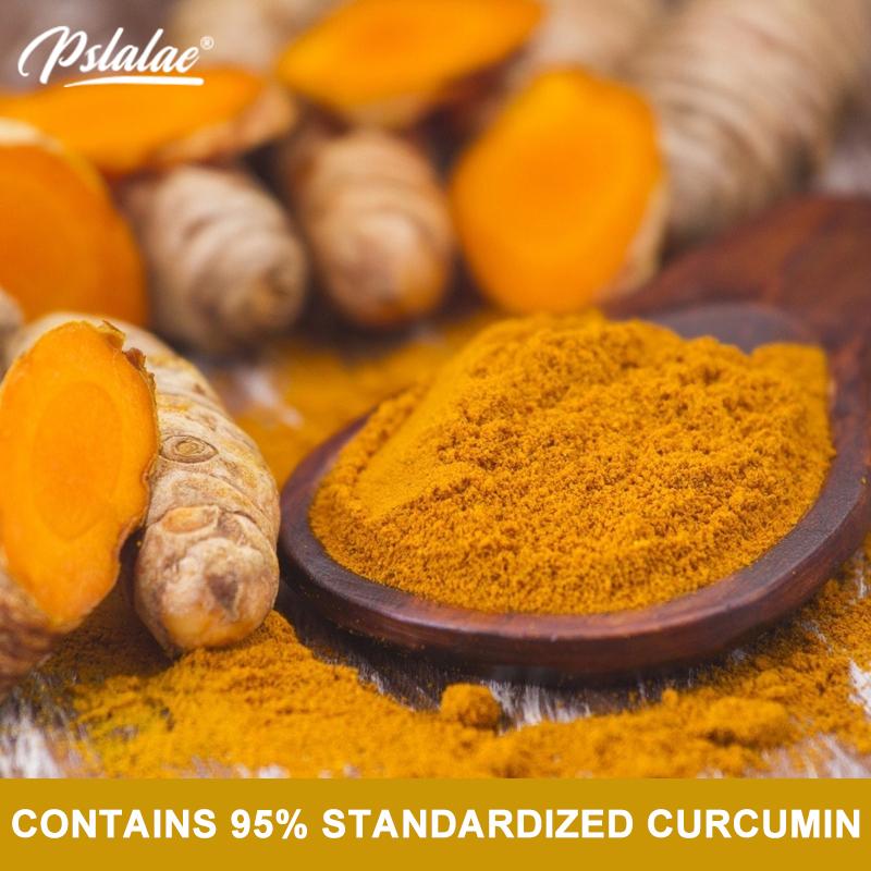 Pslalae Contiene una mezcla de cúrcuma orgánica y piperina para apoyar la salud de las articulaciones y es adecuada para adultos.
