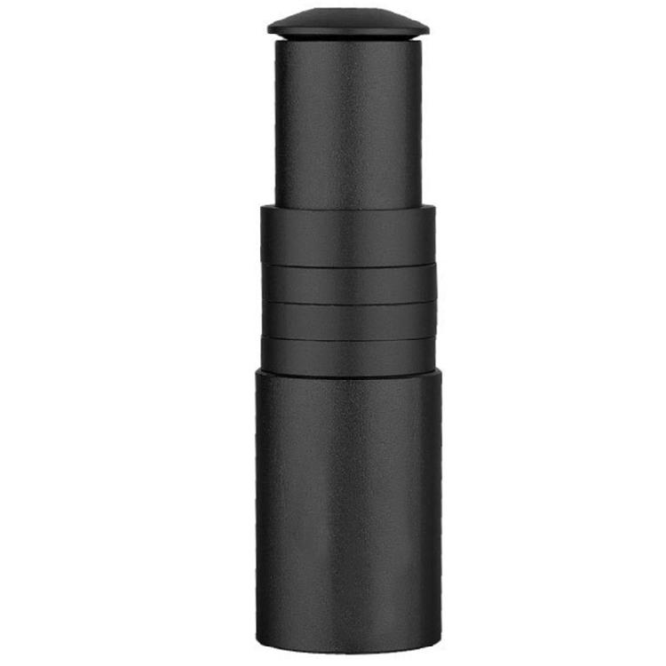 Bicycles Handlebar Risers Adaptor Bike Fork Stem Extender Aluminium Alloy Head Up Adapter Bicycles Handlebar Stem Risers чёрный