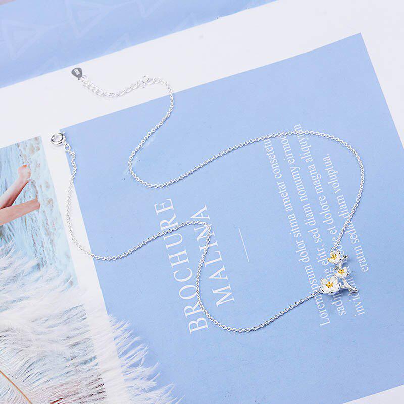 Lindon kobber halskjede anheng for kvinner bryllupsfest gave