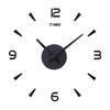 Factory Direct Reida Decorative Large Luxury Diy 3d Modern Wall Clock Acrylic Sticker Wall Clock For Home Decor