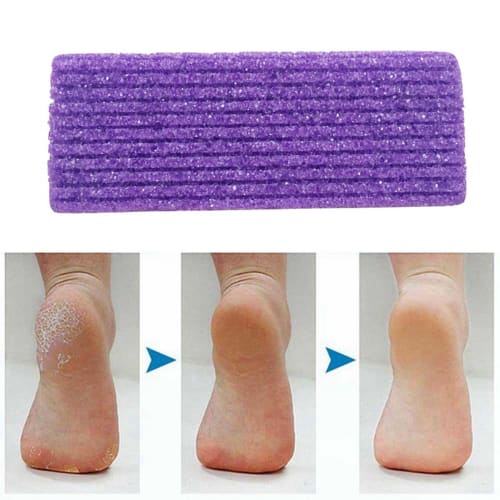 VEMMIO 8-Piece Foot Pumice Sponge Pedicure Stone for Foot Calluses, Hard Skin Remover, Pedicure Scrubber