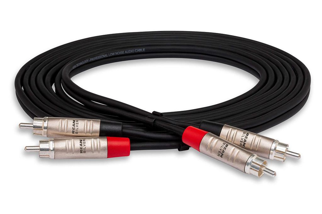 Hosa Audio Cable with RCA Pins HRR-005X2 1.5m (2 jacks)