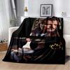 Pedro Pascal Pattern Throw Blanket Light Weight Blanket for Living Room Bedroom Kidsroom Warm Blanket Christmas Gift