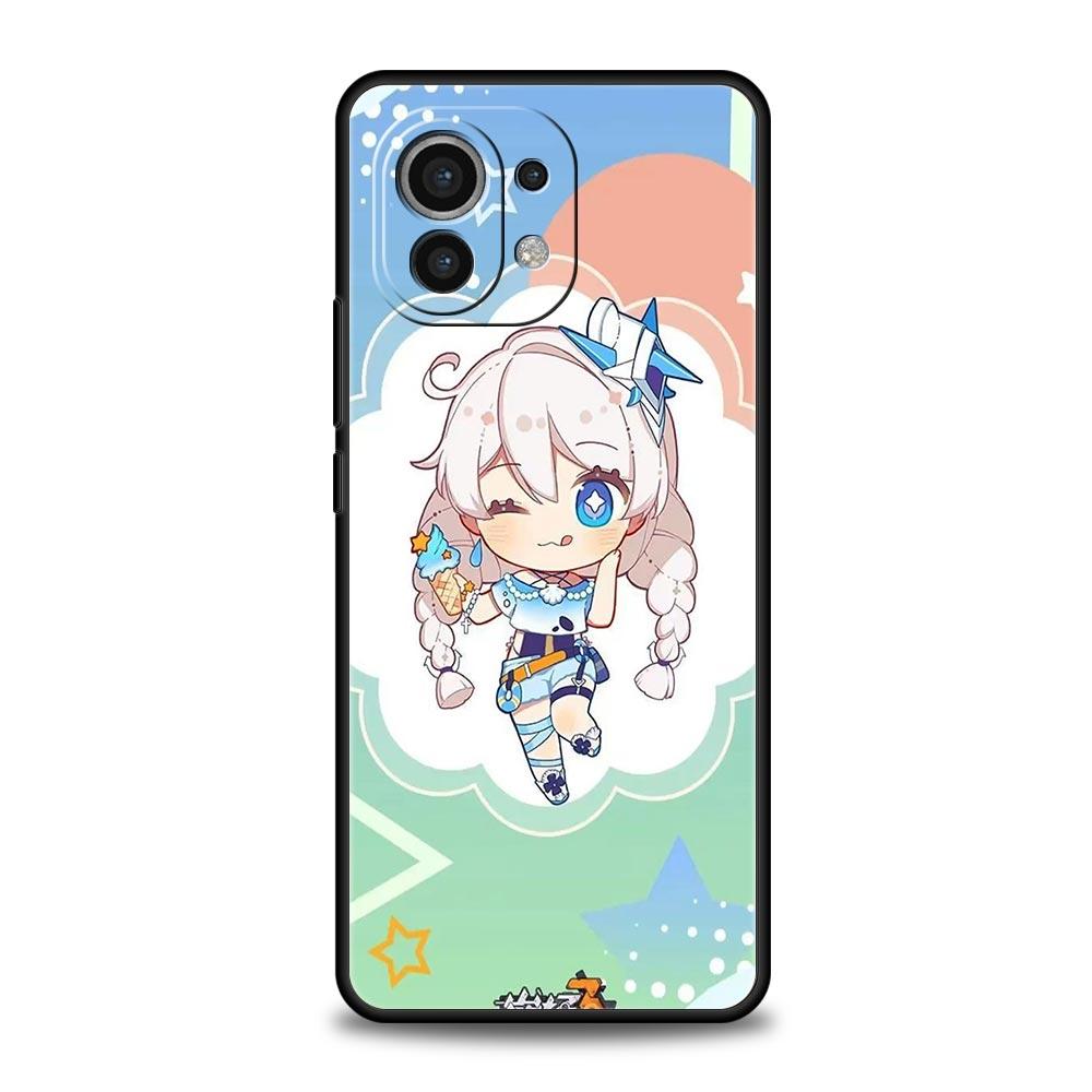 

Милый чехол для телефона Honkai Impact 3rd для Xiaomi 12T Pro 12 13 11 Ultra Mi Note 10 Lite 10T 5G 11X Pro 11T 9T Мягкий чехол Coque Mi Note 10 Lite