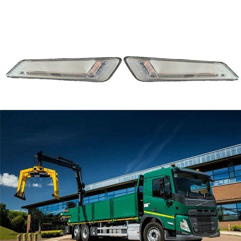 Right Led Corner Lights Indicator Lghts For VOLVO FH FM ( ON) Side Repeater Indicator Lights 24189496-A87Q