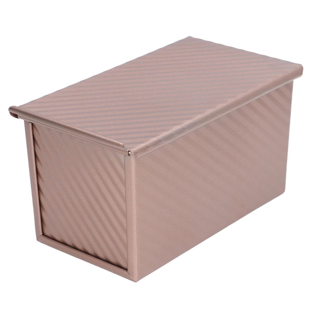 Carbon Steel Baking Loaf Pan Prevent Stick Easy Demoulding Bread Toast Mould with Lid for