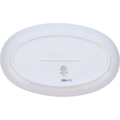 [Officially Imported] Royal Copenhagen Blue Palmette Oval Dish, 23cm, Wedding Gift, Product Number 1017425