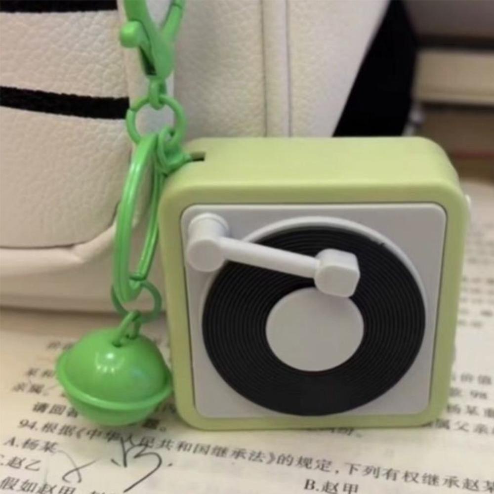 Portable Music Box Pendant Musical Instrument Toy Music Speaker Key Chain Retro Recorder Keychain