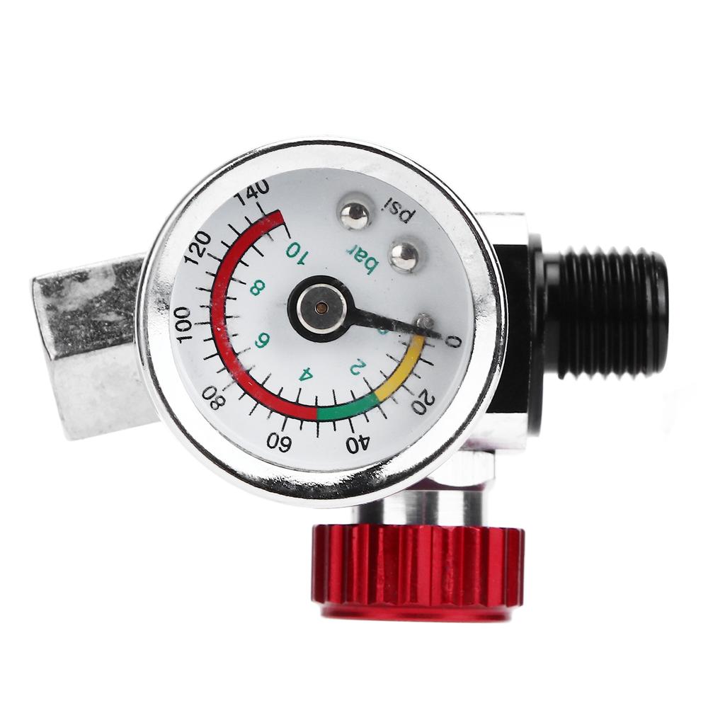 G1 4 140psi Air Pressure Regulator Spray Paint Air Pressure Regulator Airbrush Adjusting Valve