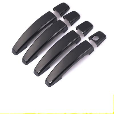Για 2007-2011 Chevrolet Aveo LS LI Sedan T250 Μαύρο κάλυμμα λαβής πόρτας αυτοκινήτου Διακοσμητικά αυτοκόλλητα στυλ