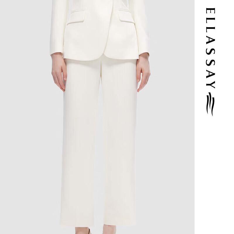ELLASSAY Women s Simple Straight-Leg Ankle Pants L