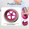 Balance Bike Replacement Wheels, ShockAbsorbing Training Airless Tires, PP PE Structure for
