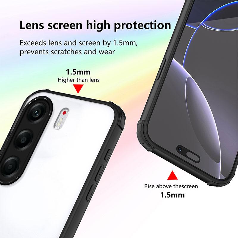 Stoßfeste Hülle für Tecno Camon 40 pro 4G Harte Rückseite für Tecno Camon40 pro TPU + PC Bumper Schutzhülle Capa Comen40pro Coque