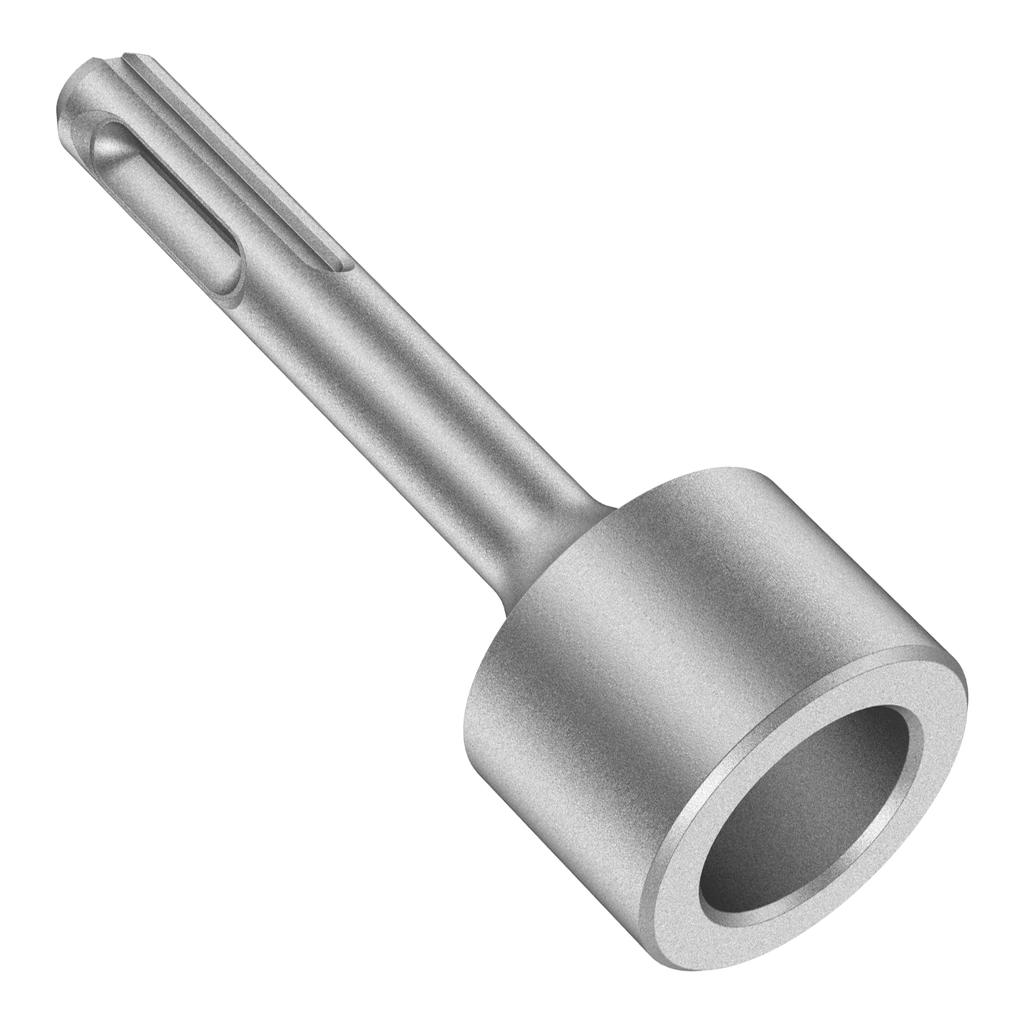 SDS-Plus Ground Rod Driver 30/45/65mm Diameter For Rotary Hammer Drills T Post Ground Rod Driver Tool Forged Steel Drill Bit