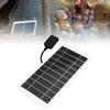 5W Monocrystalline Solar Panel USB Solar   Solar Phone   for Outdoor Camping Travel