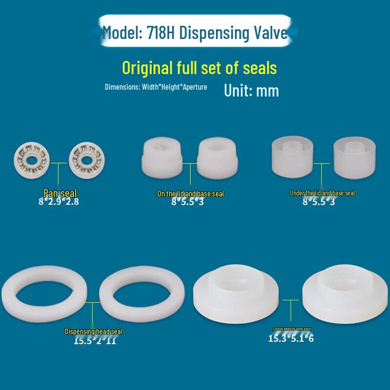 Jundingying MY-718H Dispensing Valve Seal Kit