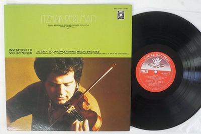 LP Record ITZHAK PERLMAN - Virtuoso Violinist EAC80515 ANGEL 1978 Japan Obi Classical Used