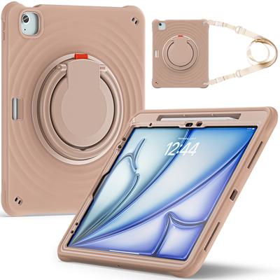 Για iPad Air 13 (2025)/(2024)/Pro 12.9 (2022)/(2021)/(2020)/(2018) Θήκη με Λουράκι Ώμου Στήριγμα Κάλυμμα Tablet