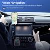 Car PD 18W QC3.0 Fast Charge Bluetooth 5.0 FM Transmitter Dual Player Music Type-C Colorful Ambient MP3 Light Cigarette Lighter