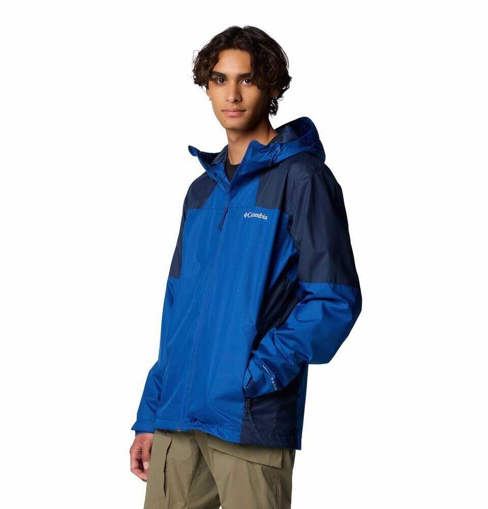Куртка Columbia Inner Limits III Rain Jacket mountain blue/collegiate navy