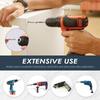 9/18Pcs Non-slip High Hardness Bit S2 Magnetic 5A Black Non-slip Cross Head Electric Drill Electric Screwdriver Bit Set