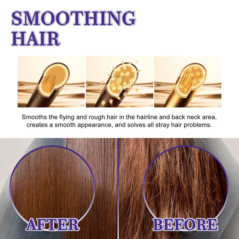 Cheveux cassés artefact cheveux cire bâton Gel crème coiffante cheveux frisottis fixe moelleux enfants hommes et femmes style cheveux cire bâton