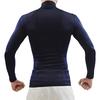 SSK Baseball Fitted High Long General Use Undershirt, Neck, Sleeve, (Navy (70), XO)