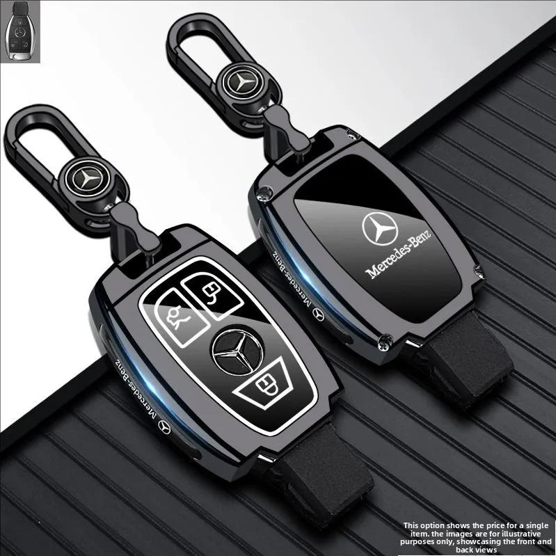 TPU Style Car Key Case Cover Shell Fob For Mercedes Benz C E S Class W206 W223 W214 GLA GLB GLC CLA CLS E300 S450 S580 S500 LL3