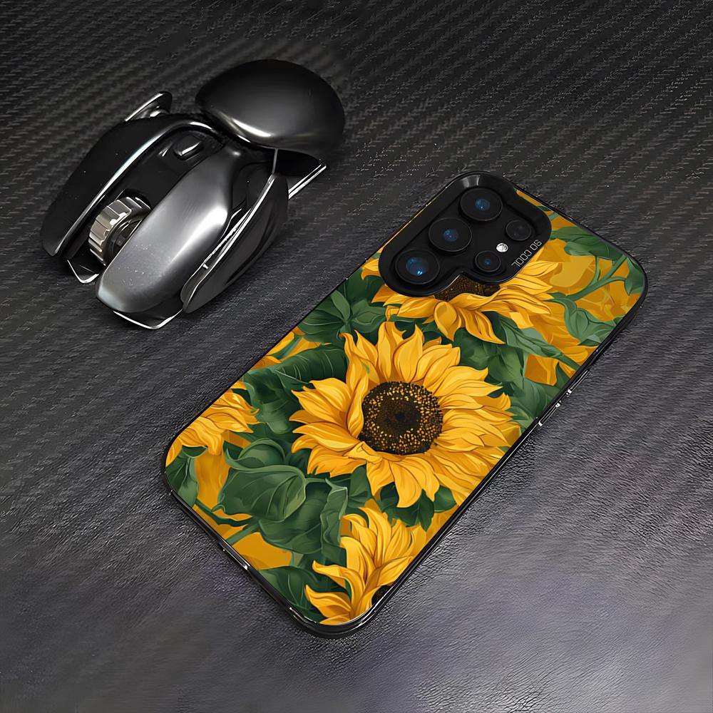 

Beautiful Sunflower Phone Case For Samsung A25 A16 A33 5G A54 A36 A35 A56 A52 A14 Shockproof Colorful Cover Galaxy A52s 5G