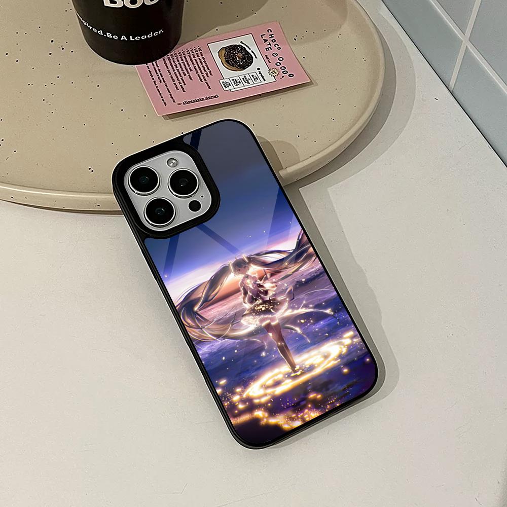 

Hatsunes singer Mikus Phone Case for Iphone 17 16 15 14 Air 13 12 11 Pro Max Mini Plus Fundas Shell PC+TPU Cover iPhone17 Pro