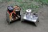 Captain Stag (CAPTAIN STAG) UG-3304 Stainless Steel Fireplace Stand, Mini Table, Kamadodai, for A4 Size Fireplaces