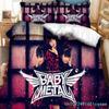 3D-gedrucktes Babymetal Band Bettwäsche-Set Kissenbezug Bettbezug Doppel Einzel Voll Queen King Erwachsener Kinder Bettwäsche Steppdeckenbezug