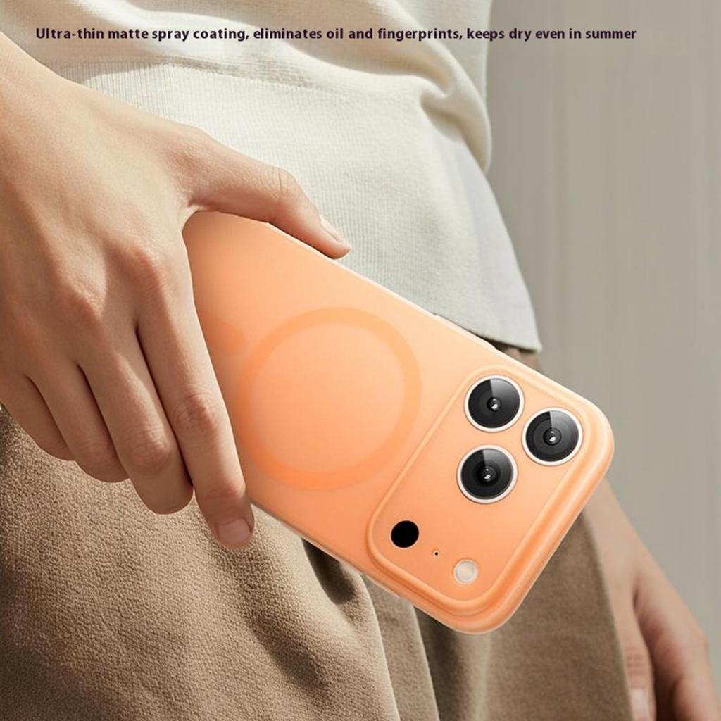 MOMAX MTAP25 Pro iPhone 17 Pro Max Magnetický kryt Matný Ultra tenký PC kryt na telefon